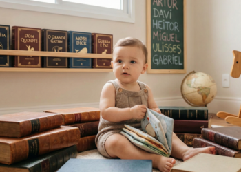 Nomes de bebês masculinos inspirados em livros clássicos e épicos