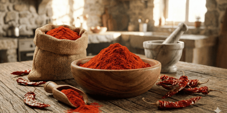 A páprica é naturalmente rica em carotenoides, como capsantina, betacaroteno e luteína, além de conter um pouco de vitamina E