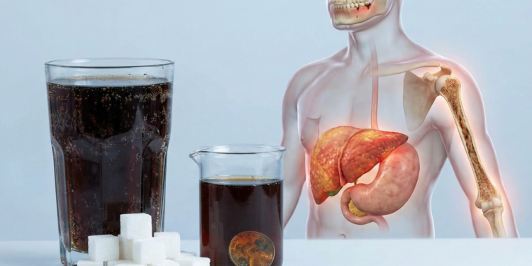 O que o refrigerante faz no corpo e por que prejudica sua saúde