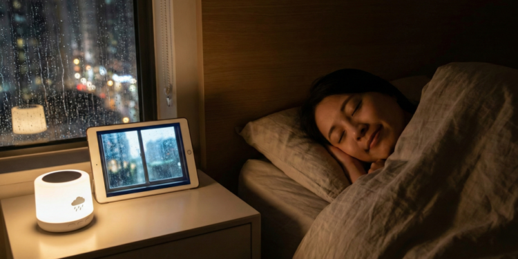 O que significa gostar de dormir com barulho de chuva ou ruído branco, segundo a psicologia