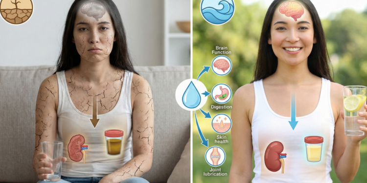 O que acontece no corpo quando você bebe água diariamente