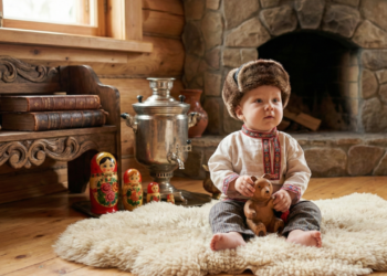 Nomes russos para meninos com significados de força e tradição histórica