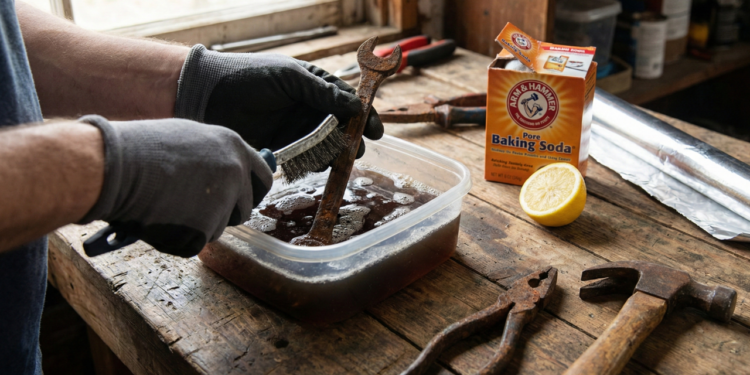 Poucos sabem o método simples para remover ferrugem de ferramentas sem produtos caros