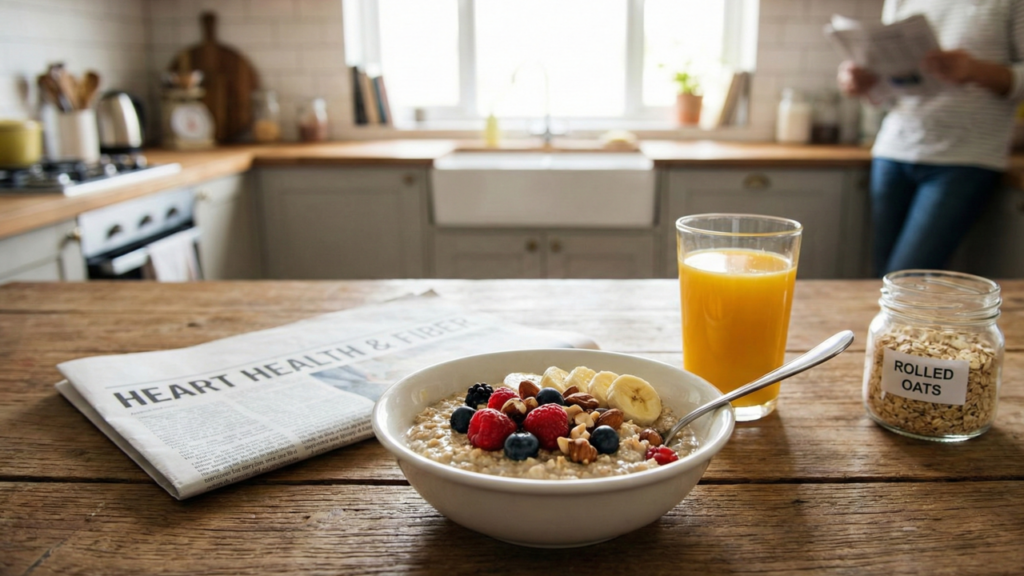 O que acontece com seu coração quando você consome aveia regularmente