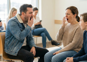 Por que bocejamos quando vemos outra pessoa bocejar, segundo a psicologia