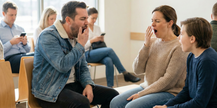 Por que bocejamos quando vemos outra pessoa bocejar, segundo a psicologia