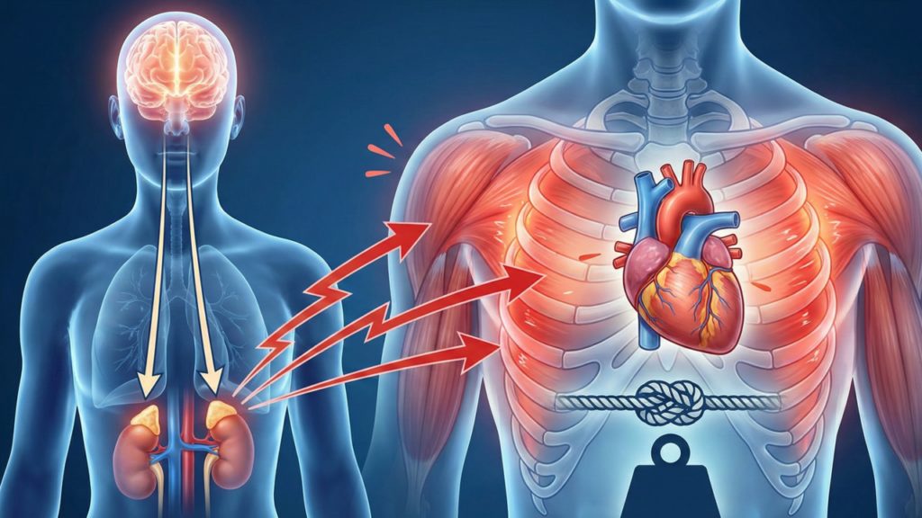 Por que sentimos dor no peito quando estamos emocionalmente sobrecarregados, segundo a psicossomática