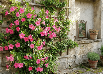 Essa trepadeira transforma muros e varandas em paredes floridas sem dar trabalho