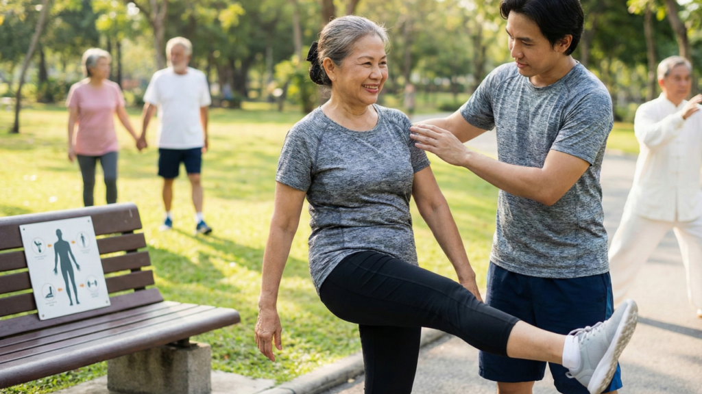 Os principais benefícios da calistenia para iniciantes acima dos 40 anos