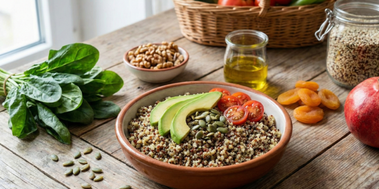 Benefícios da quinoa real para coração e intestino e por que é considerada um superalimento