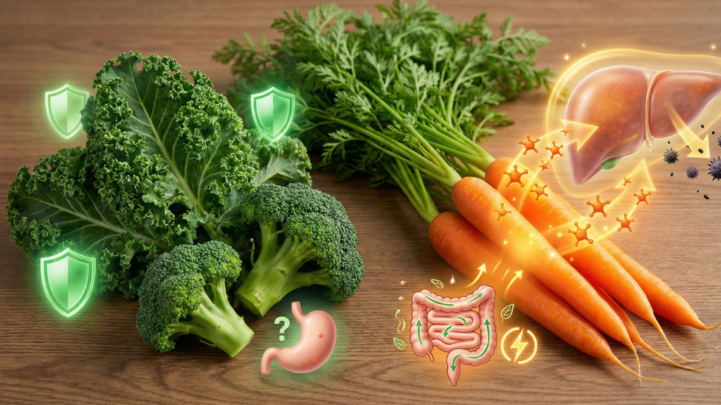 Nem couve, nem brócolis: esse vegetal verde ajuda o fígado a eliminar toxinas e pode transformar sua alimentação diária