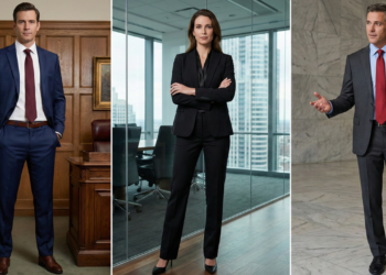 Os três estilos de roupa que executivos escolhem para transmitir autoridade, segundo a psicologia das cores