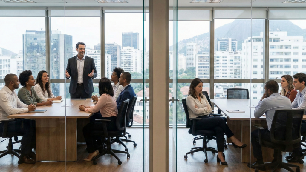 As quatro posturas corporais que líderes confiantes adotam, segundo a psicologia comportamental