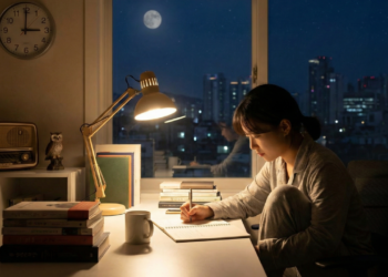 O que significa gostar de ficar acordado de madrugada em silêncio, segundo a psicologia