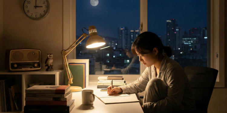 O que significa gostar de ficar acordado de madrugada em silêncio, segundo a psicologia