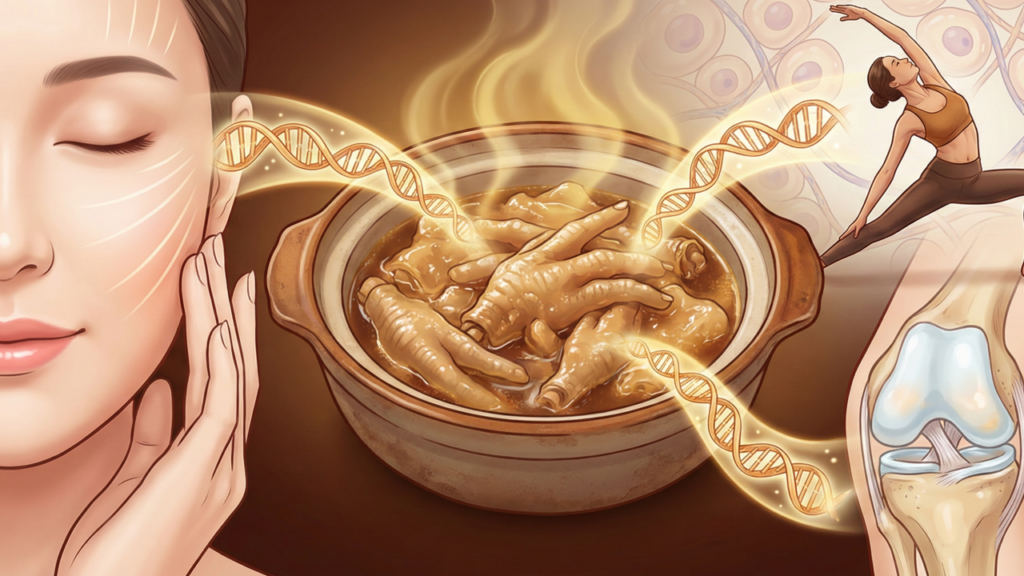 Como o pé de galinha fortalece ossos e cartilagens naturalmente