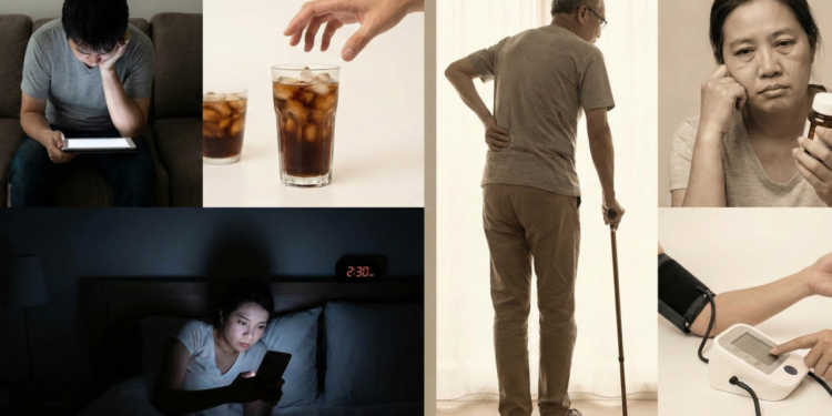 Comportamentos diários silenciosos que afetam seu corpo a longo prazo