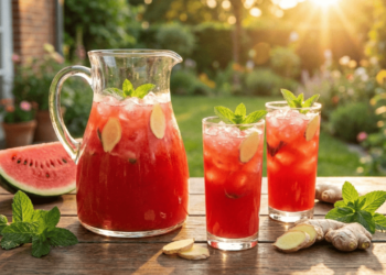 A bebida refrescante que ajuda a reduzir inchaço e melhora a hidratação do corpo de forma natural