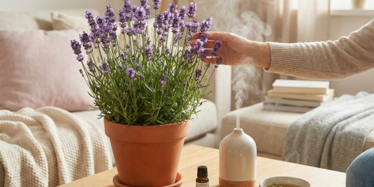 A planta medicinal que pode ajudar na ansiedade leve e ainda perfuma a casa naturalmente
