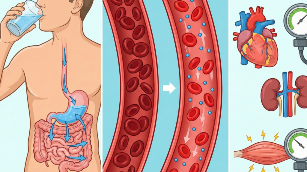 O que acontece no corpo quando você bebe água diariamente