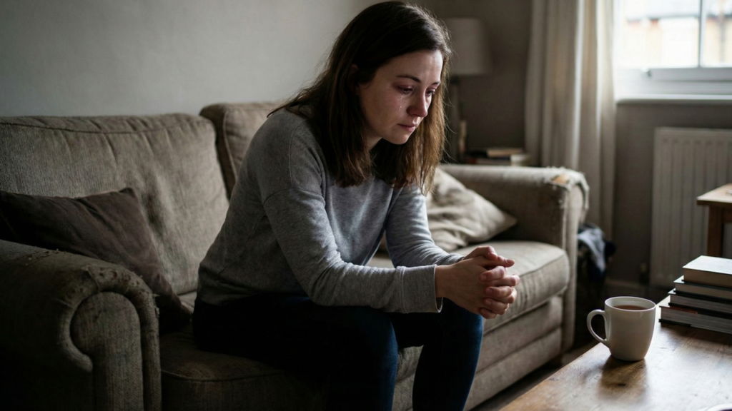 O que significa chorar sem saber exatamente o motivo