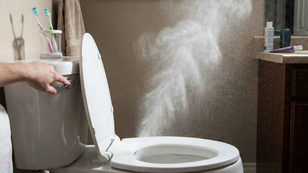 Poucos sabem por que deixar a tampa do vaso aberta pode afetar a higiene do banheiro