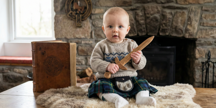 Nomes escoceses para meninos com sonoridade forte e história épica