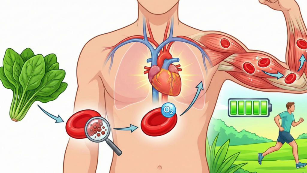 Benefícios do espinafre para o corpo que vão além da nutrição básica