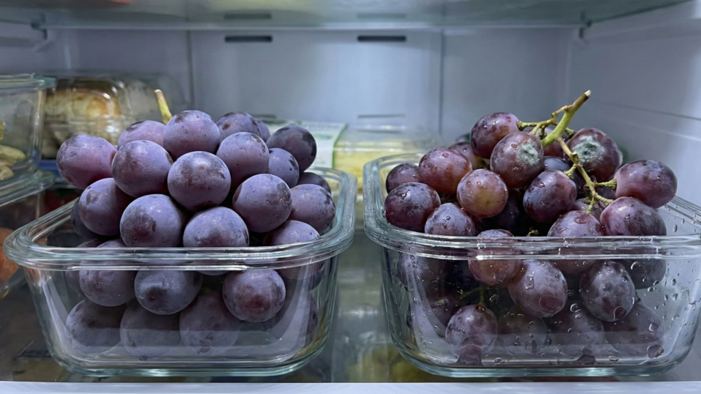 Poucos sabem que é assim que uvas são armazenadas para não fermentarem rápido