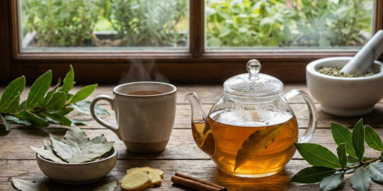 Propriedades do chá de louro que fortalecem o metabolismo e o sistema digestivo
