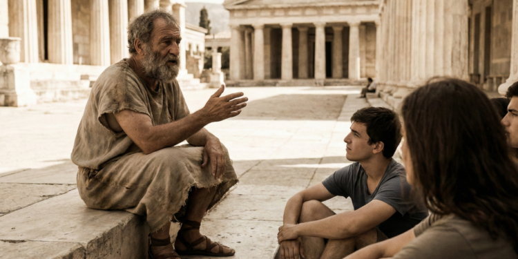 Por que Sócrates defendia que reconhecer a própria ignorância é o primeiro passo para a sabedoria