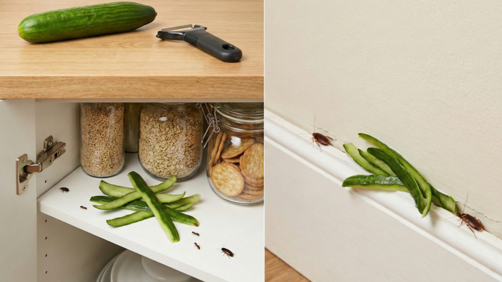 Como eliminar baratas usando um ingrediente caseiro que você normalmente joga fora