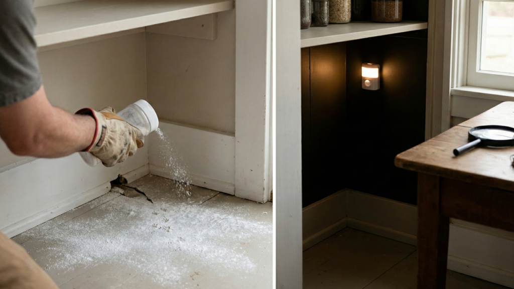 A forma mais segura de fechar entradas de ratos na cozinha sem quebrar paredes e sem veneno