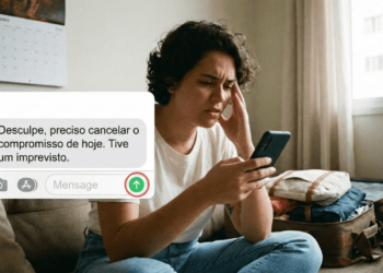 O que significa sentir alívio quando um compromisso é cancelado?