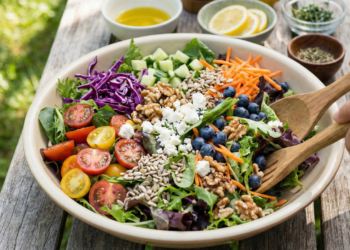 Por que variar ingredientes na salada fortalece a saúde e previne de carências nutricionais