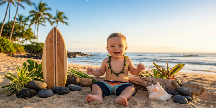 Nomes do Havaí para meninos inspirados no mar, nos astros e nos elementos naturais