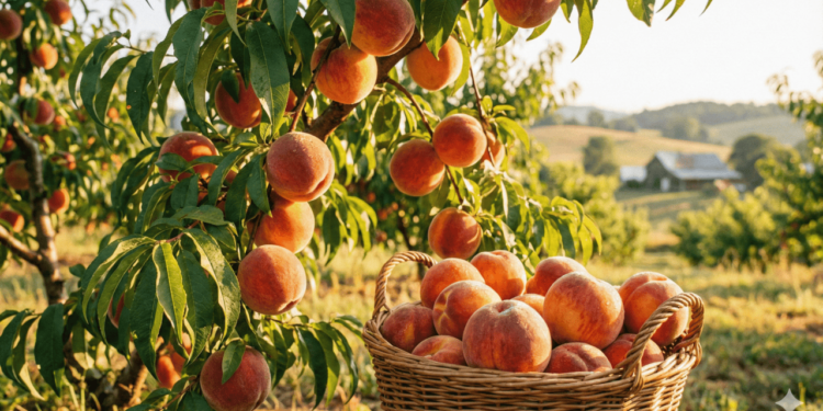 A relação entre pêssego e digestão está ligada principalmente à combinação de fibras solúveis e insolúveis presentes na fruta