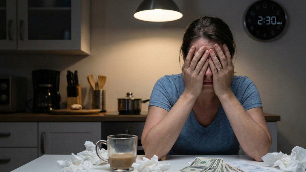 O que significa chorar sem saber exatamente o motivo