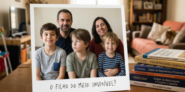 Por que o filho do meio tende a se sentir invisível na família, segundo a psicologia