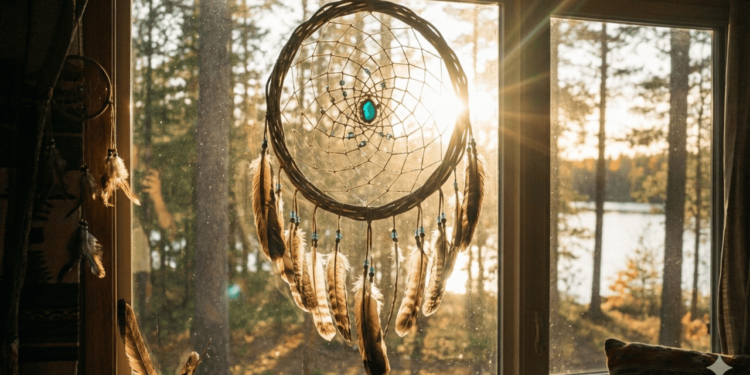 Na tradição mais citada, ligada sobretudo a povos como os Ojibwe (ou Chippewa), o filtro dos sonhos é visto como uma espécie de teia protetora