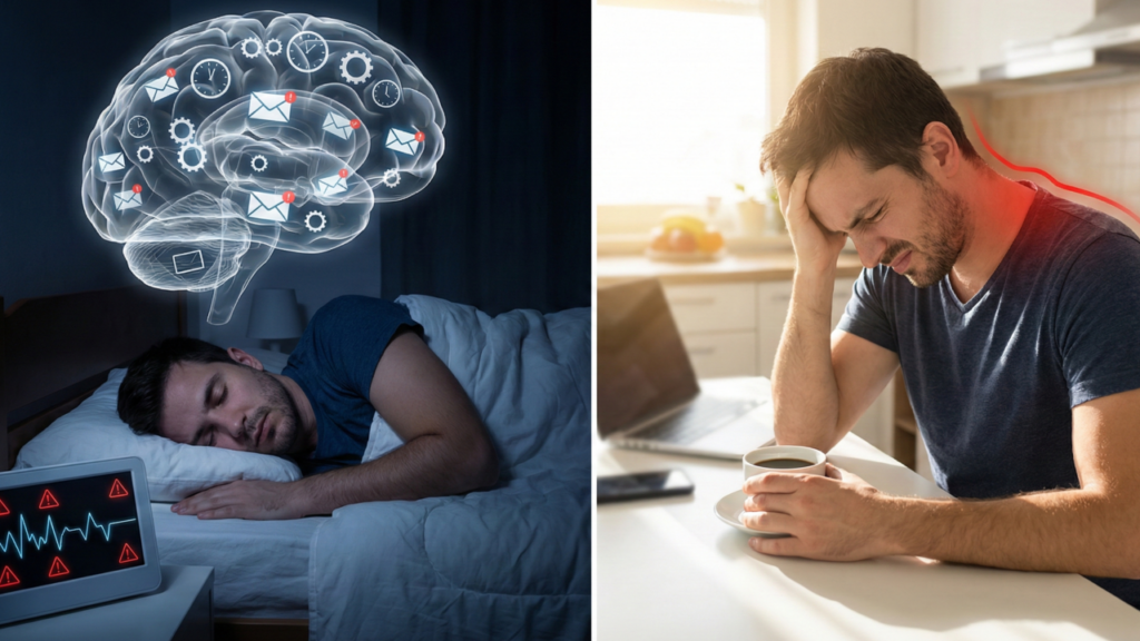 O risco silencioso na saúde de quem costuma reviver o trabalho mesmo enquanto dorme