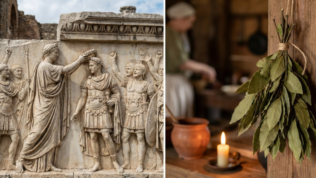 Poucos sabem qual o sentido de colocar folhas de louro atrás da porta de entrada