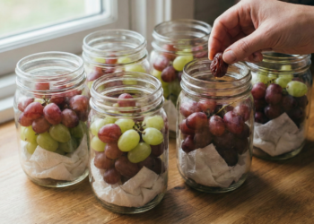 Poucos sabem que é assim que uvas são armazenadas para não fermentarem rápido