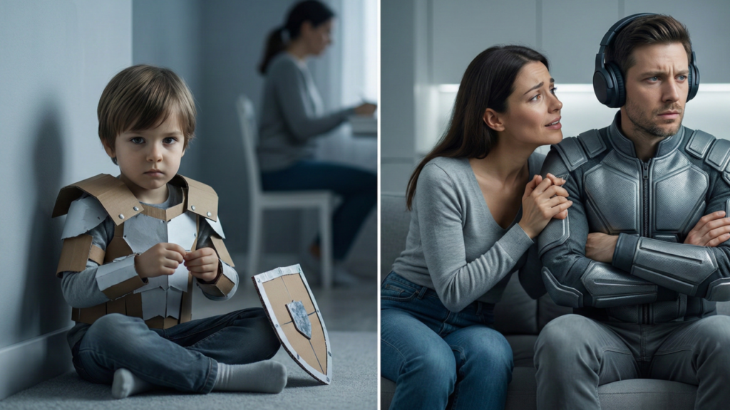 Segundo a psicologia, filhos de pais emocionalmente distantes tendem a apresentar estes padrões nos relacionamentos