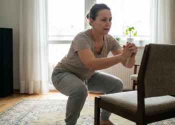 O único exercício de força que toda mulher sedentária acima dos 40 deve aprender antes de começar a academia