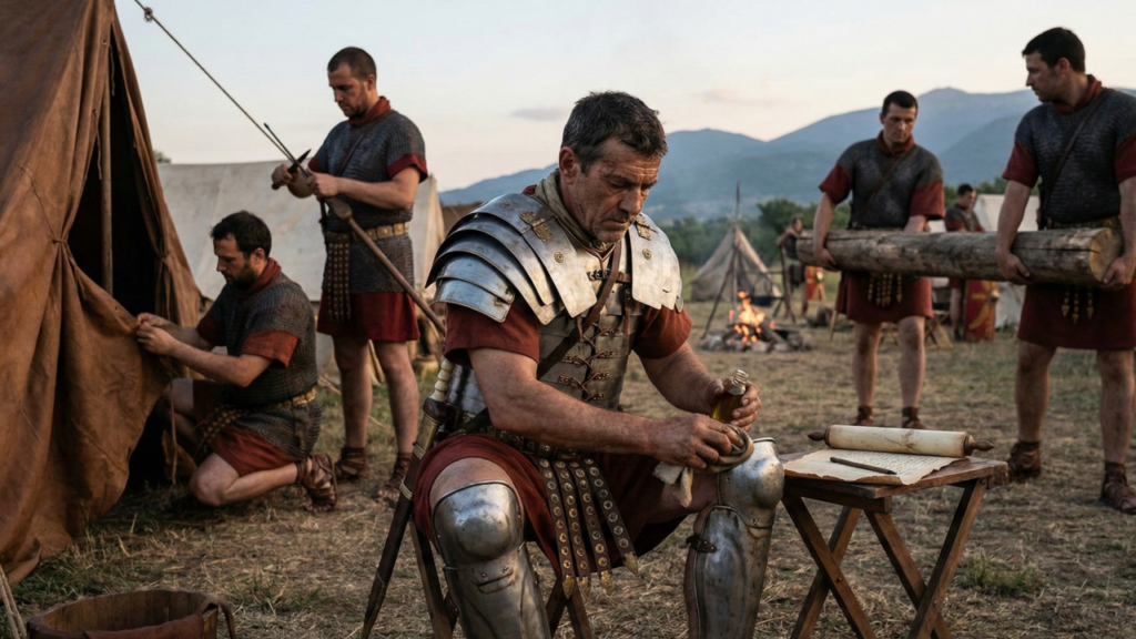 A frase com a qual Marco Aurélio descreveu o verdadeiro significado da disciplina