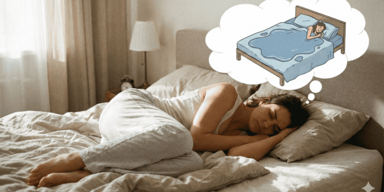 A interpretação mais comum para sonhar que está fazendo xixi é a necessidade de alívio