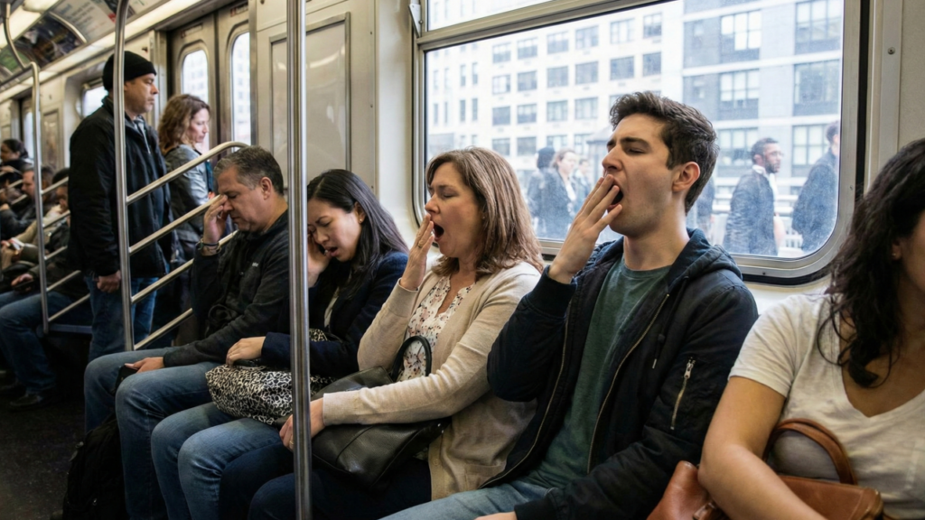 Por que bocejamos quando vemos outra pessoa bocejar, segundo a psicologia