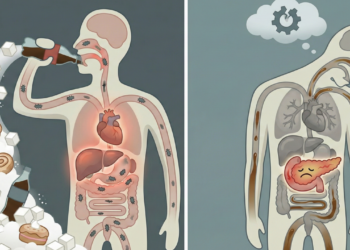 Como o excesso de açúcar processado faz mal para o corpo humano