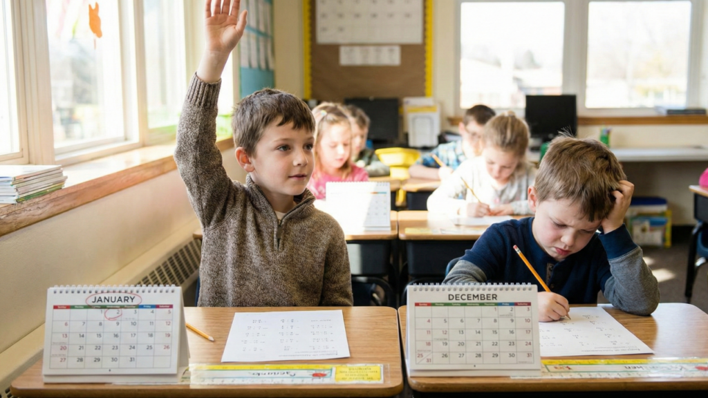 Alunos com melhor desempenho em matemática costumam nascer nesses períodos do ano, segundo estudos educacionais